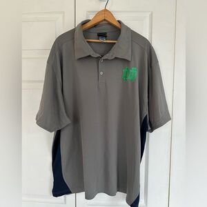 Notre Dame golf polo men’s XXL short sleeve shirt 2XL
